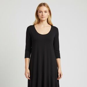 CLARA SUNWOO Black Dress size small lagenlook